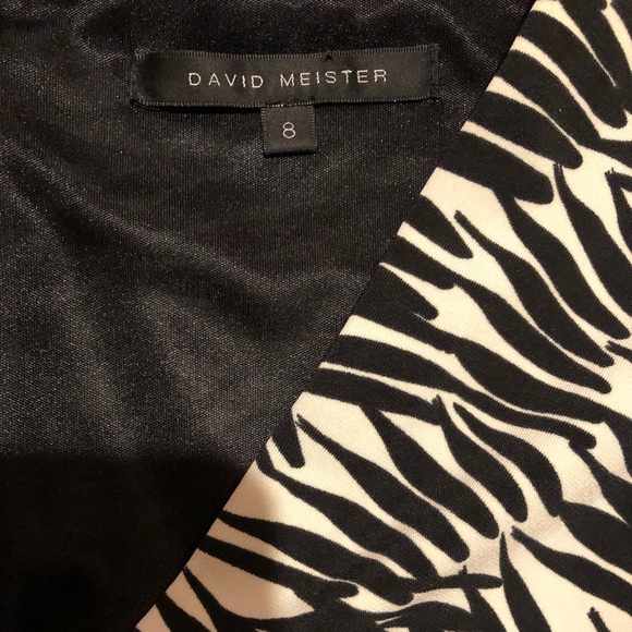 David Meister Black & White Dress - Picture 5 of 7